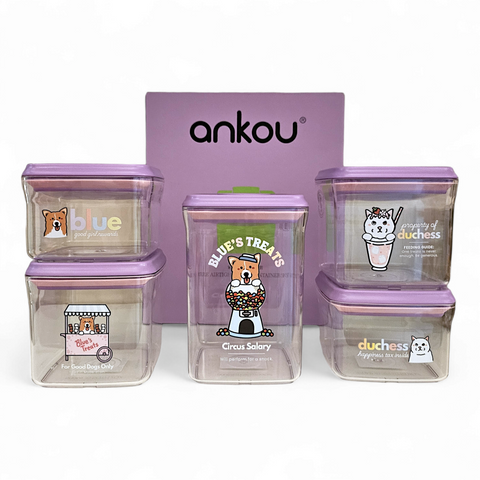 [LIMITED] Purple ANKOU Treat Container Set of 5