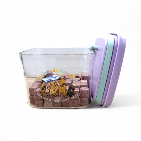 WHITE ANKOU Treat Container (Set of 4)