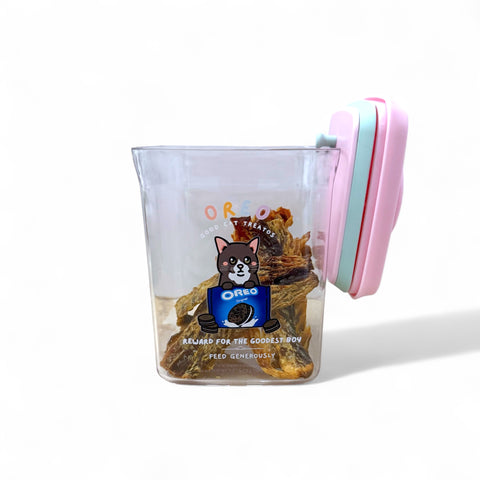 WHITE ANKOU Treat Container (Set of 4)