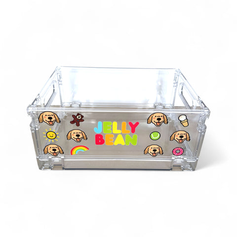 Stackable Clear Crate