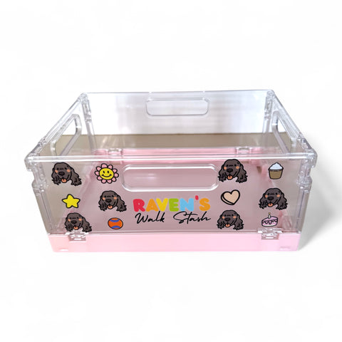 Stackable Clear Crate