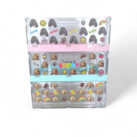 Stackable Clear Crate