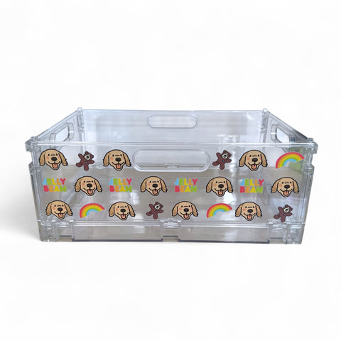 Stackable Clear Crate