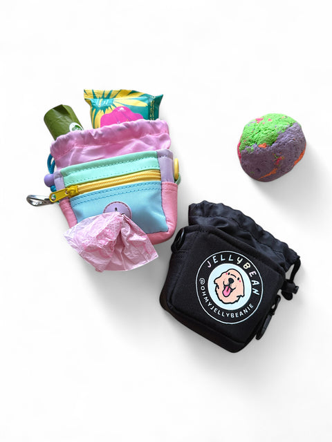[PRE-ORDER] Canvas Poop Bag Holder with Drawstring Pouch
