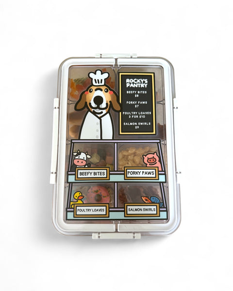 8-inserts Multi-Treat Storage Container