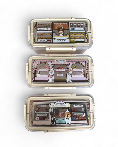 6-inserts Multi-Treat Storage Container