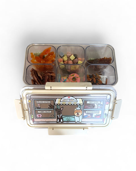 6-inserts Multi-Treat Storage Container