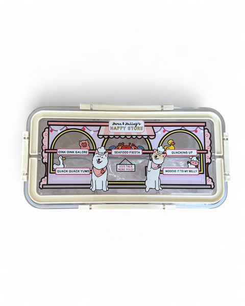 6-inserts Multi-Treat Storage Container