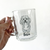 Pet Portrait Glass Mug
