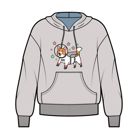 Printed Hoodie